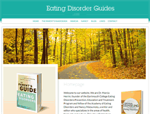 Tablet Screenshot of eatingdisorderguides.com